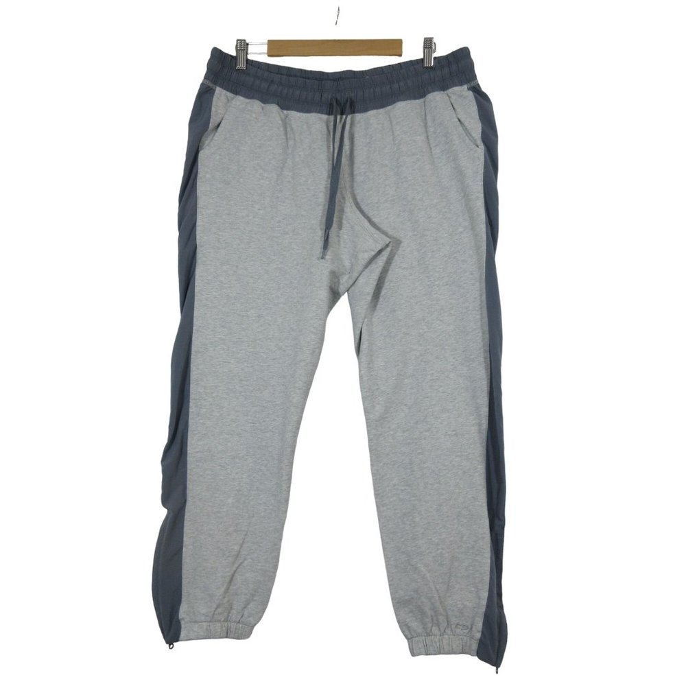 Champion drawstring French terry zip ankle joggers
